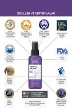 ⁦معطر شعرمن  كوندال غني برائحة المسك الأبيض ١٠٠ مل⁩ - الصورة ⁦2⁩