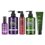 المجموعة الكاملة لعلاج تساقط وتنظيف فروة الرأس